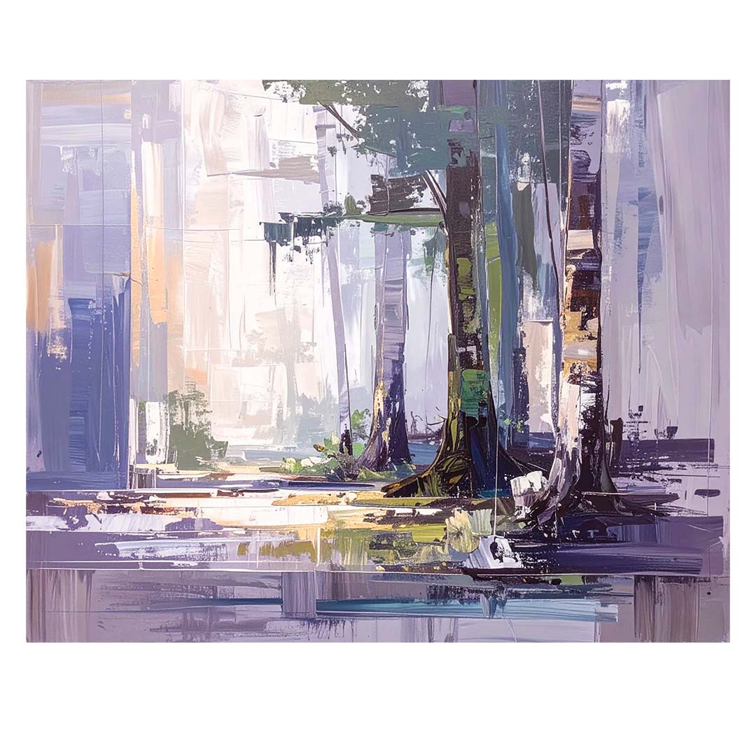 Printable Art | Abstract Minimalist Forest