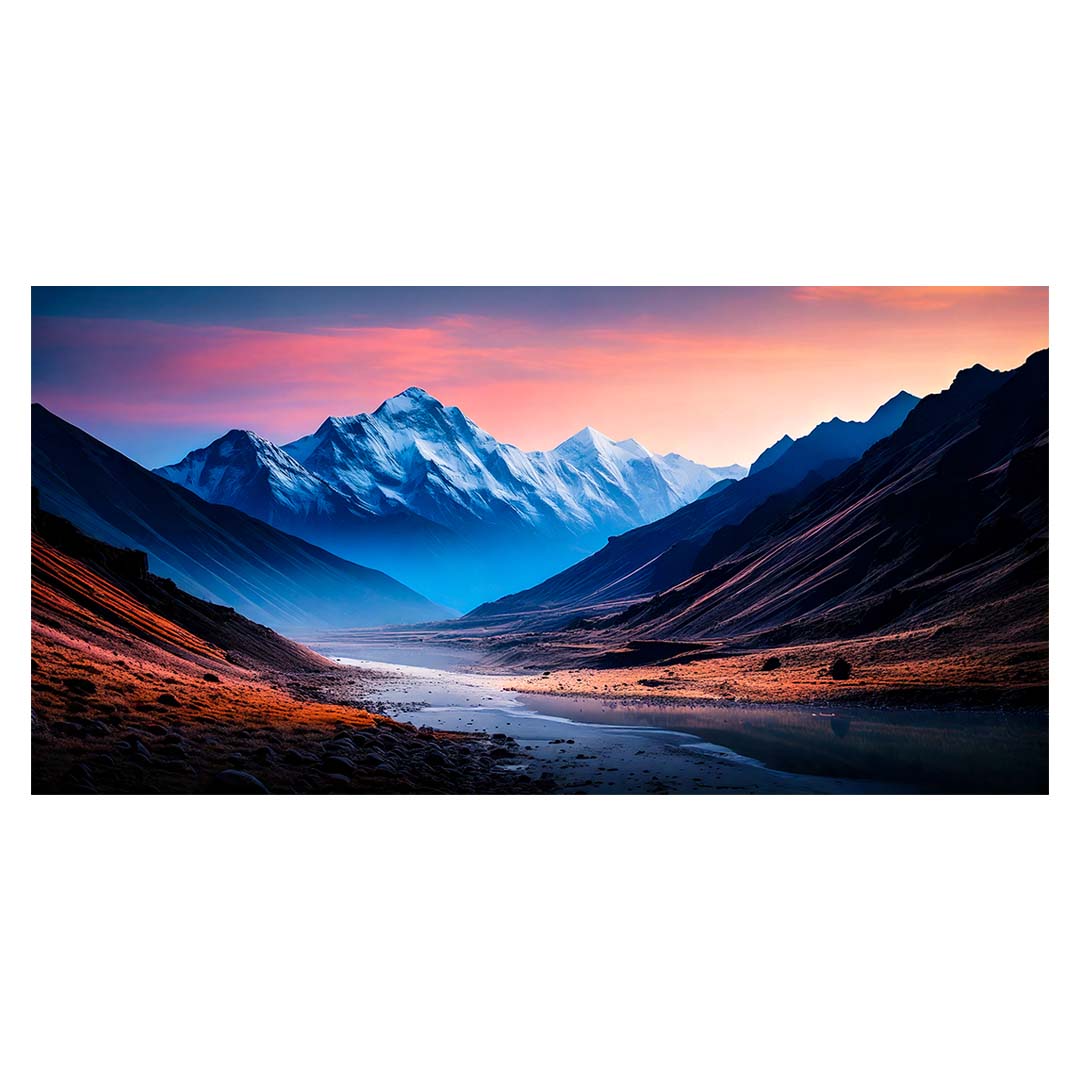 Printable Art | Surreal Mountain Landscape